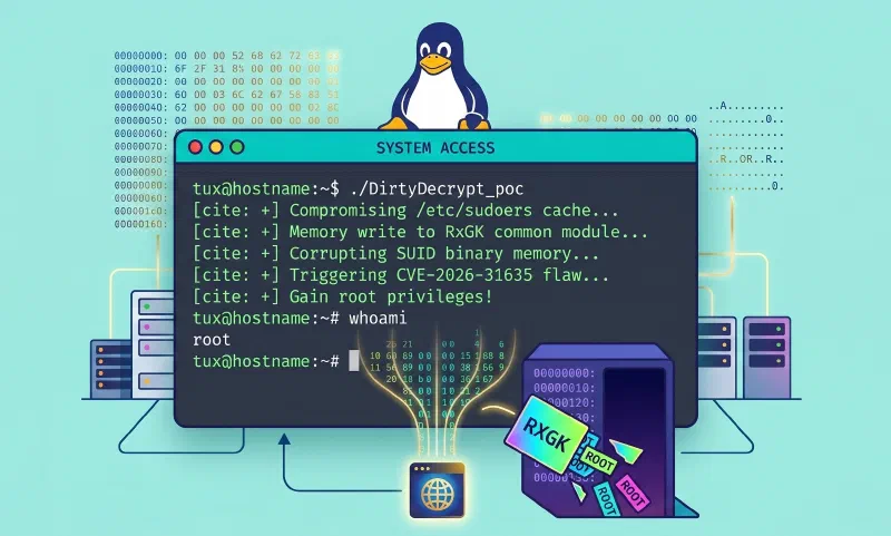 CVE-2026-31635 'DirtyDecrypt': Linux Kernel Privilege Escalation Vulnerability and PoC Availability